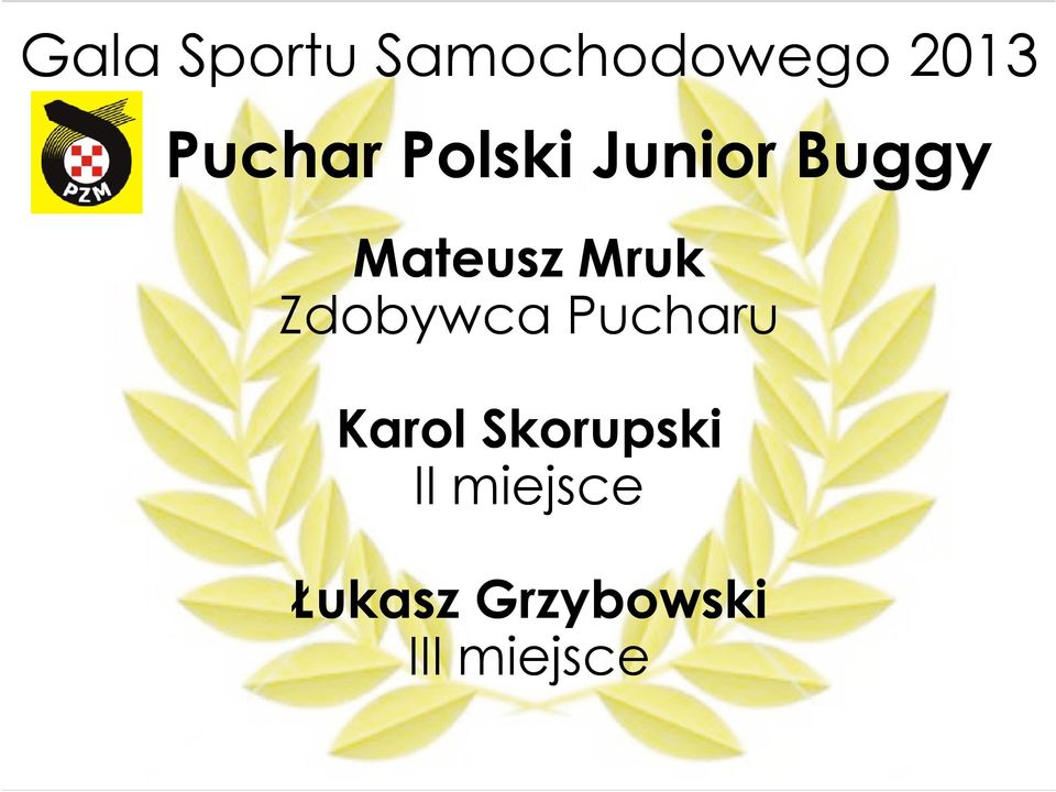 Pucharu Karol Skorupski II