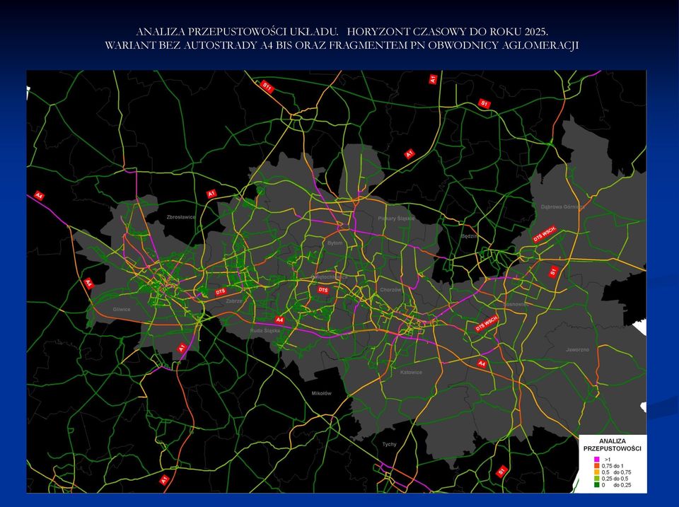 WARIANT BEZ AUTOSTRADY A4 BIS