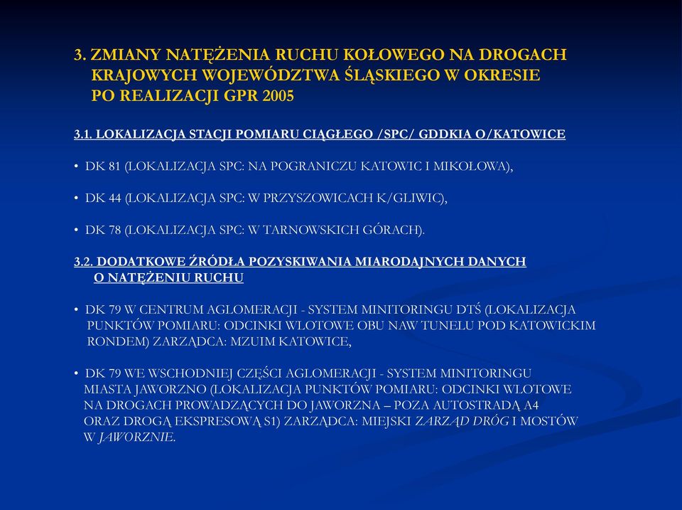 TARNOWSKICH GÓRACH). 3.2.