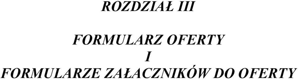 OFERTY I E