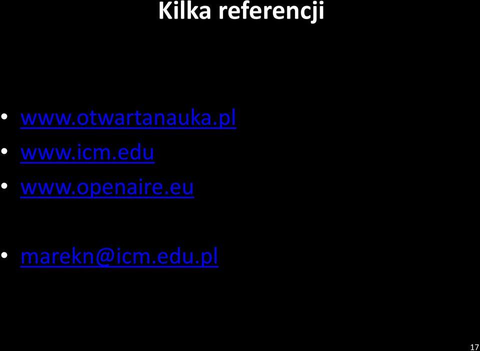 icm.edu www.openaire.