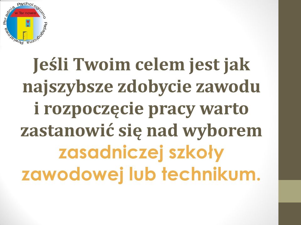 warto zastanowić się nad wyborem