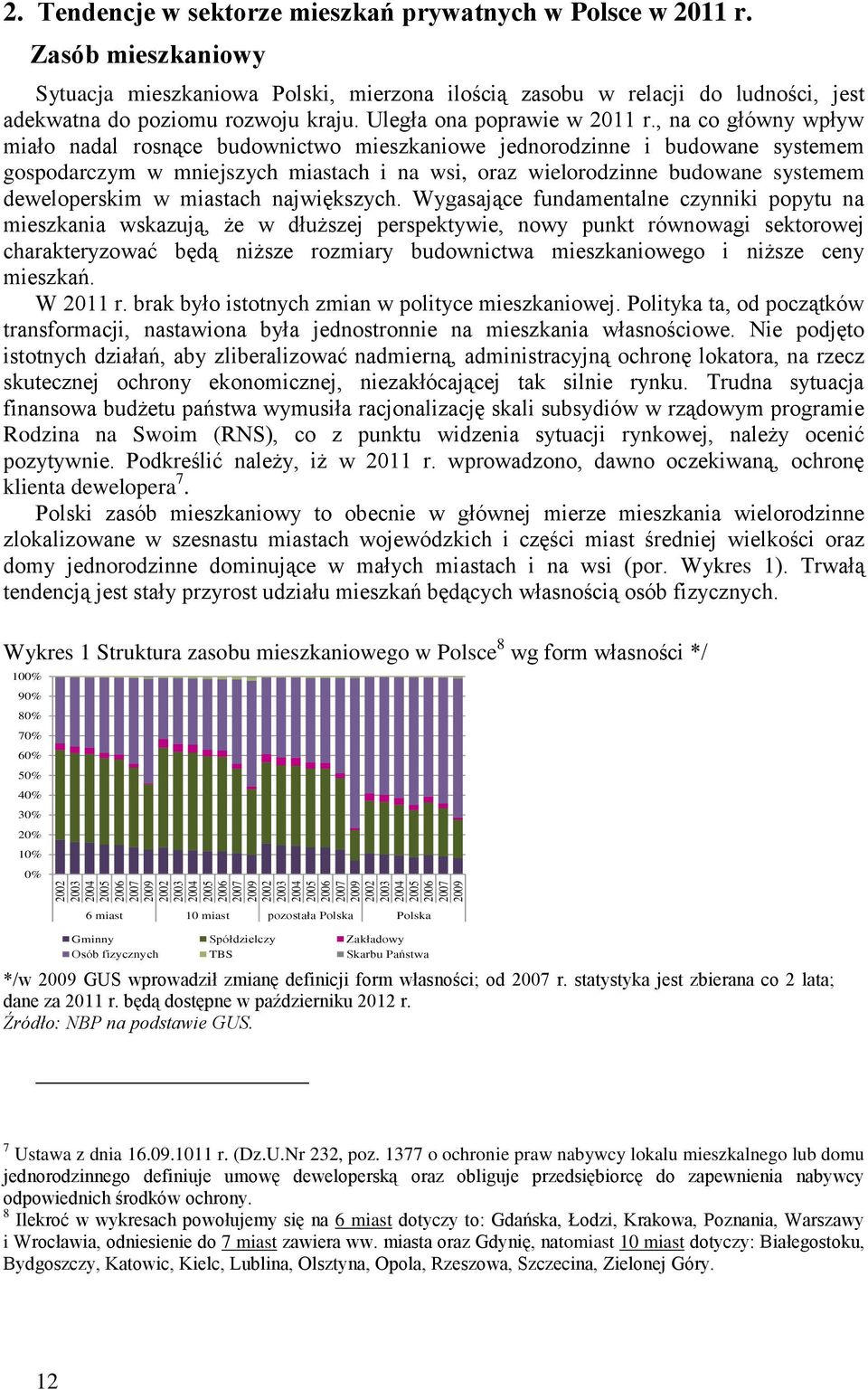 Uległa ona poprawie w 2011 r.