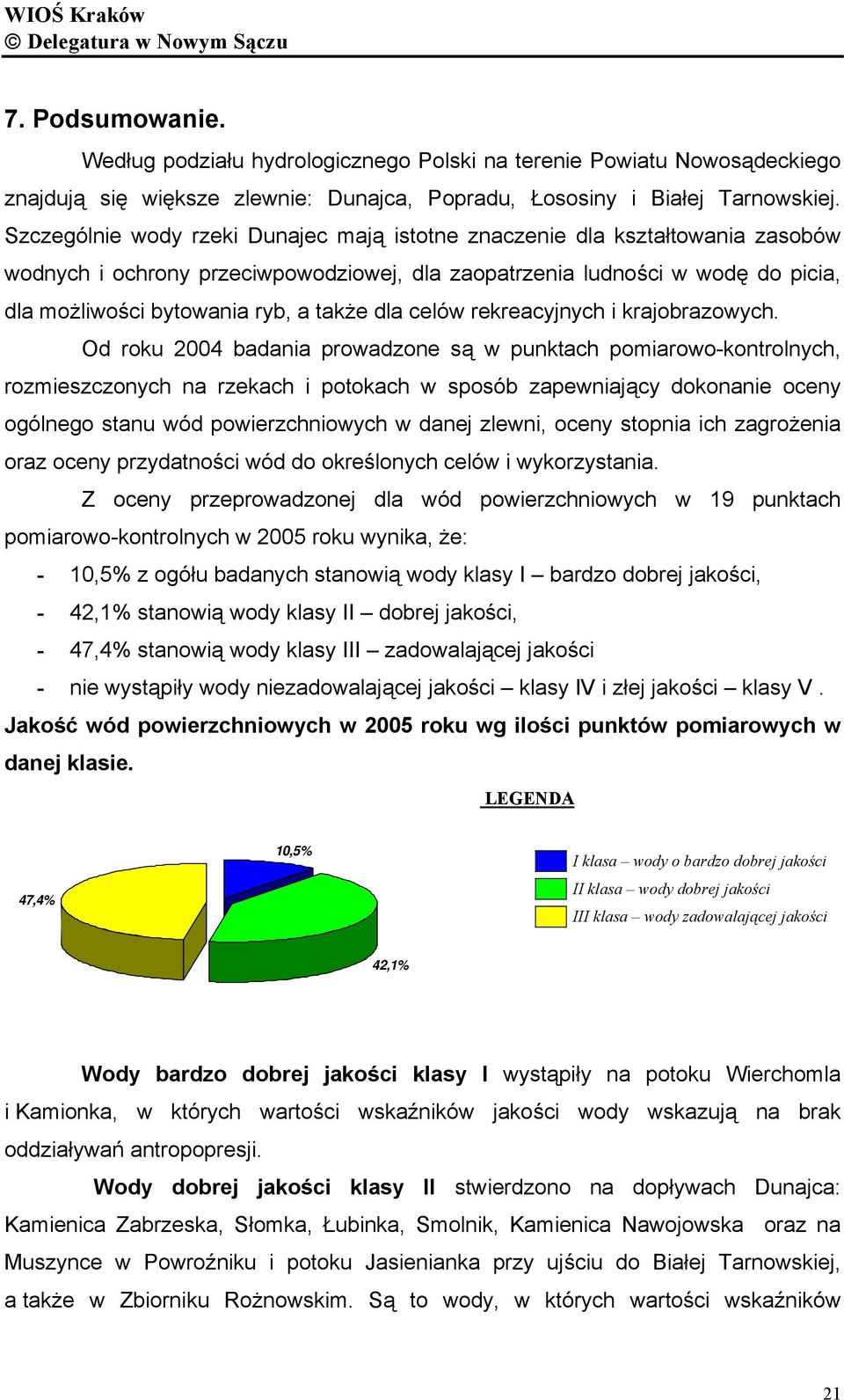 dla celów rekreacyjnych i krajobrazowych.