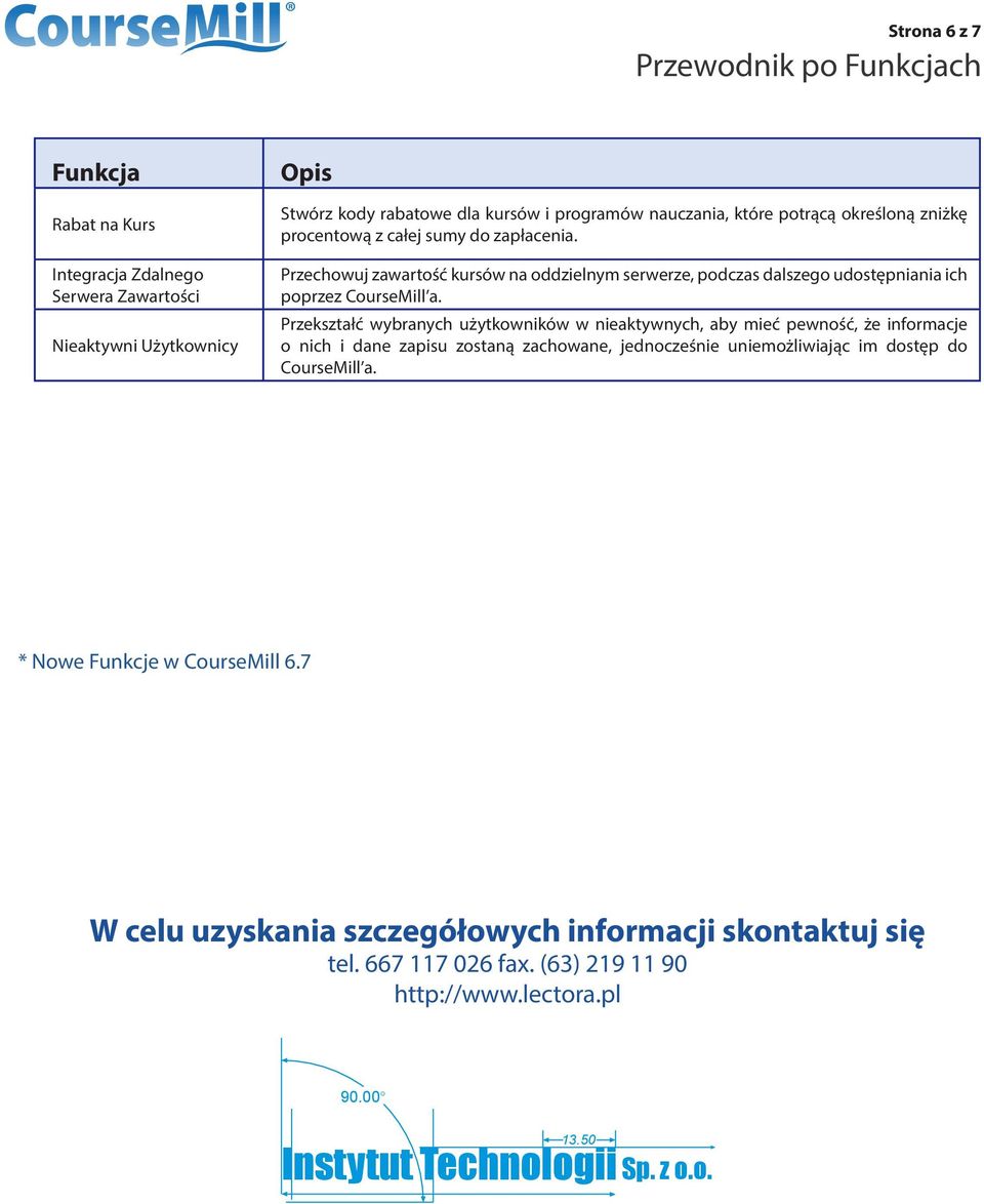 Przechowuj zawartość kursów na oddzielnym serwerze, podczas dalszego udostępniania ich poprzez CourseMill a.