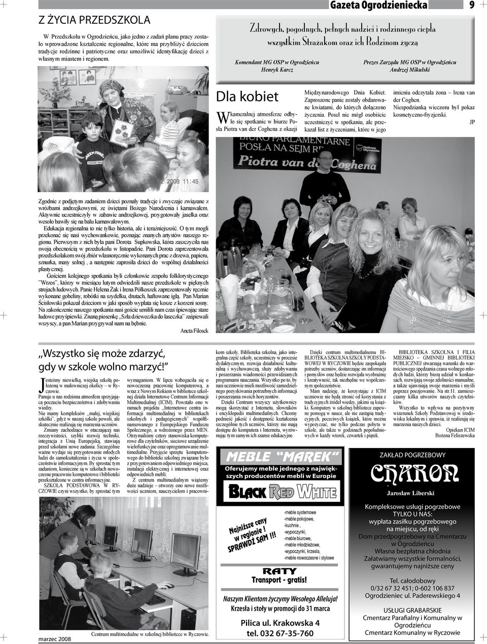 Burmistrz Miasta I Gminy Ogrodzieniec Andrzej Mikulski Pdf