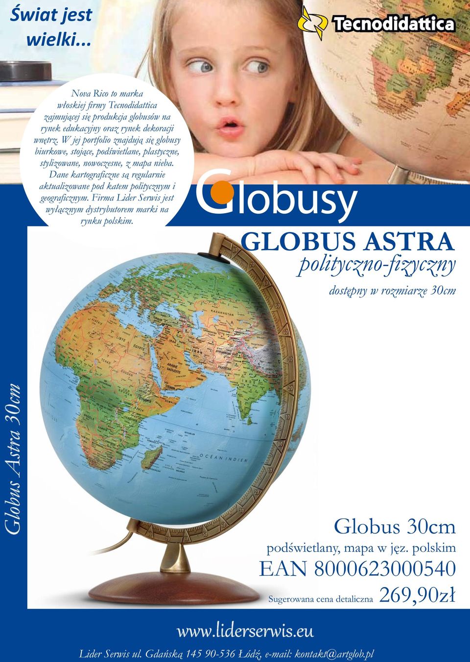 Globus Astra 30cm EAN