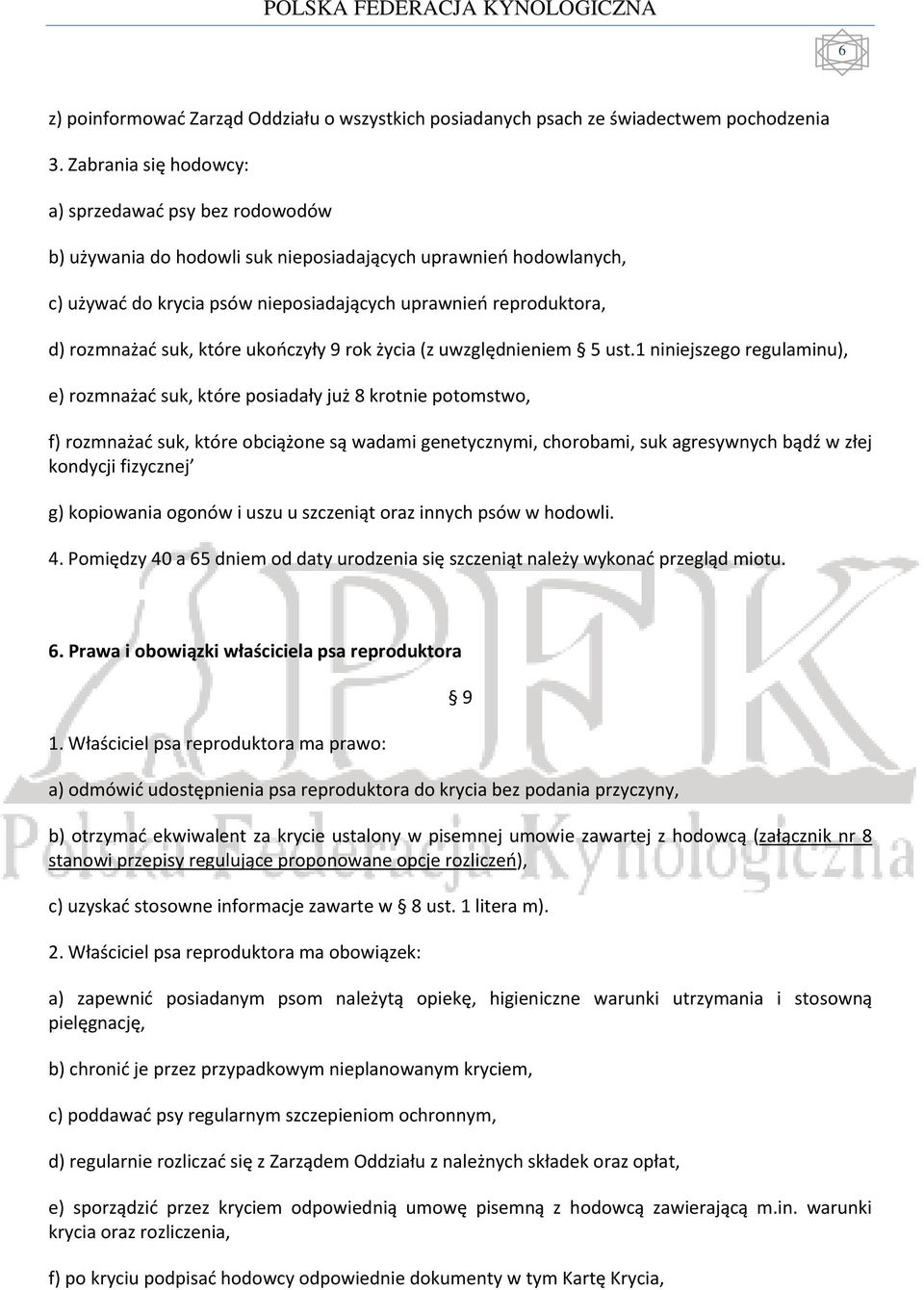 suk, które ukończyły 9 rok życia (z uwzględnieniem 5 ust.