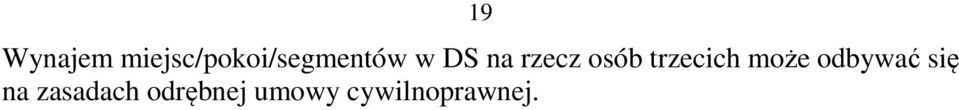 rzecz osób trzecich może
