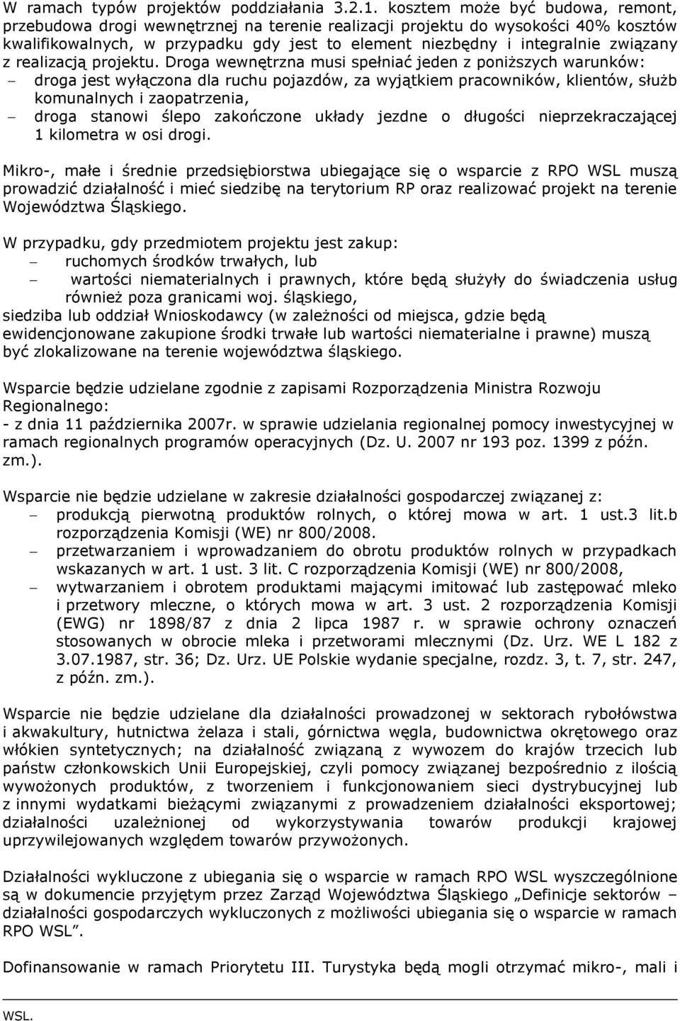 związany z realizacją projektu.