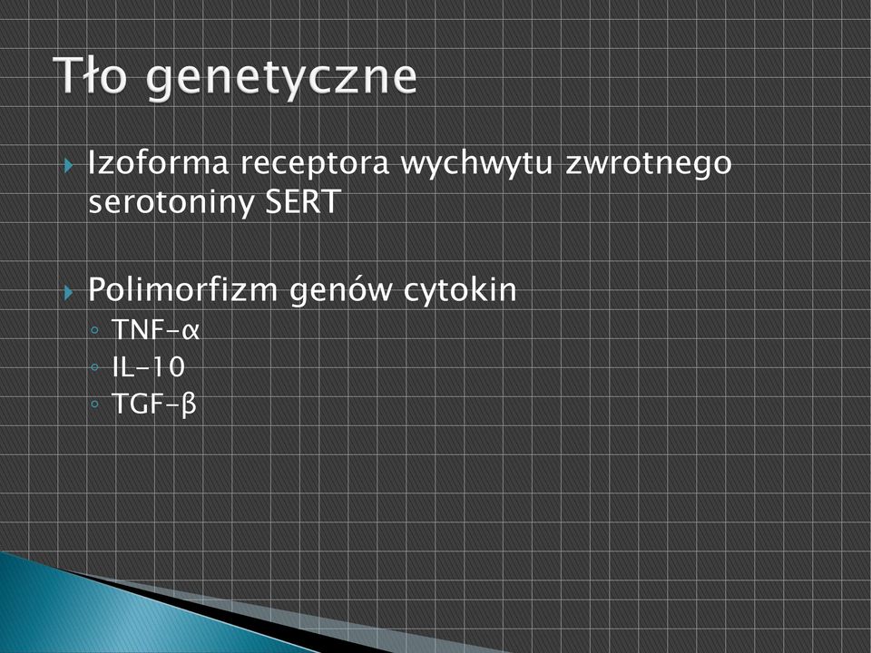 serotoniny SERT