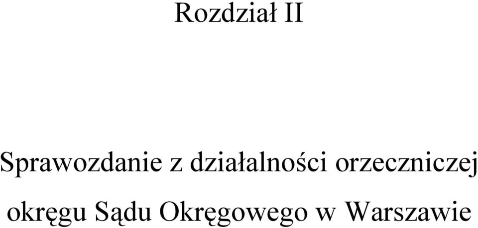 działalności