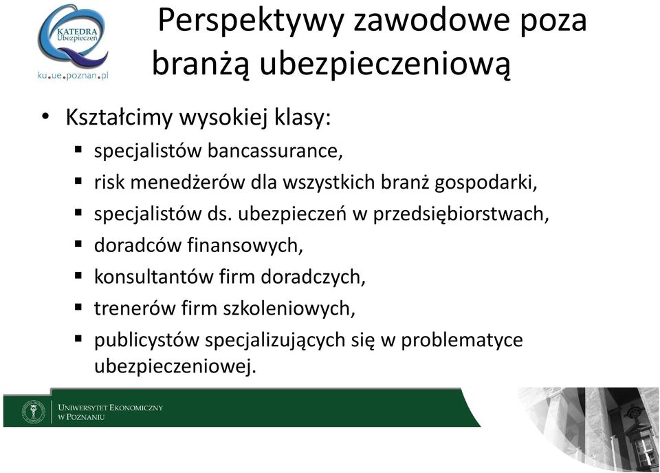 specjalistów ds.