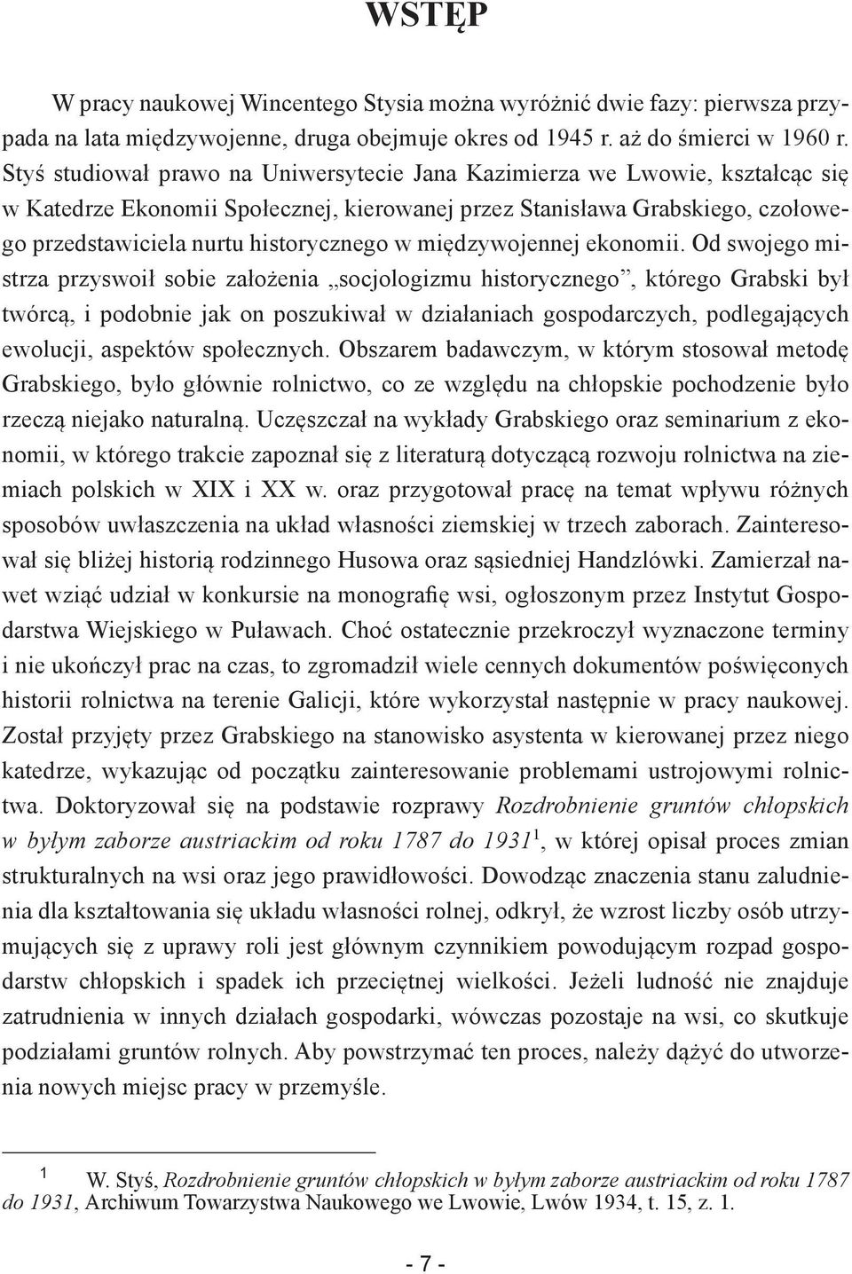 międzywojennej ekonomii.