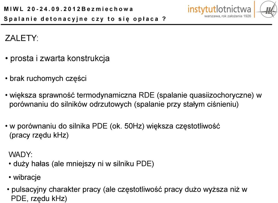 porównaniu do silnika PDE (ok.