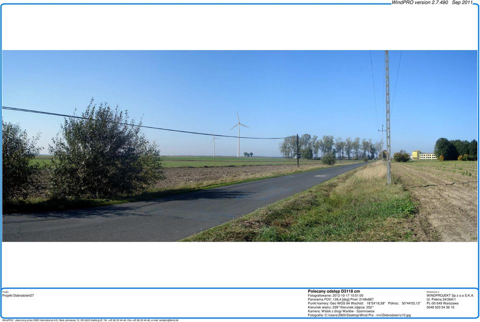 FOV: 128,4 [deg] Pixel: 2148x867 : Geo WGS 84 Wschód: 18 24'16,58" Pół noc: 50