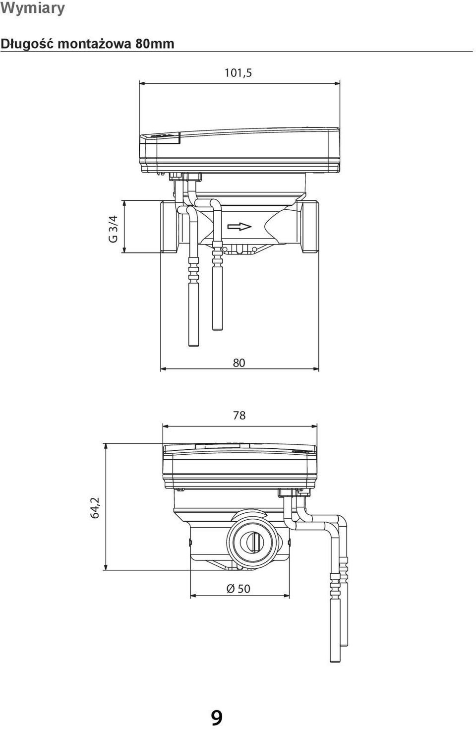 montażowa 80mm