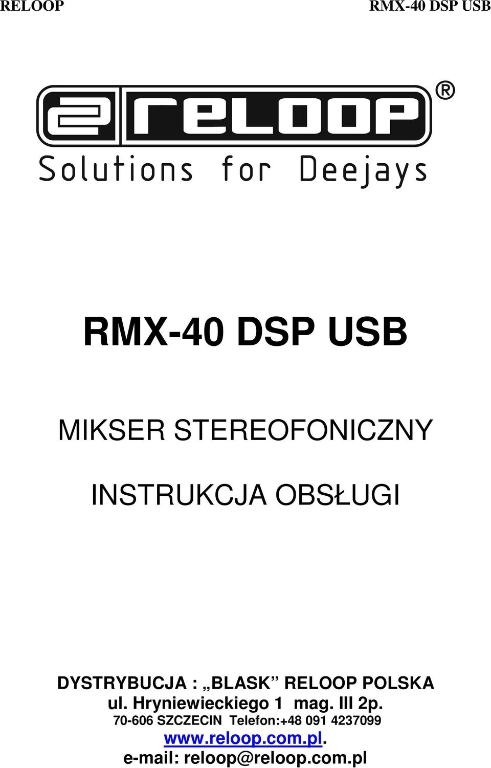 Hryniewieckiego 1 mag. III 2p.