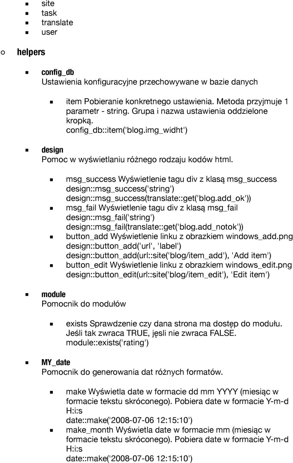 msg_success Wyświetlenie tagu div z klasą msg_success design::msg_success('string') design::msg_success(translate::get('blog.