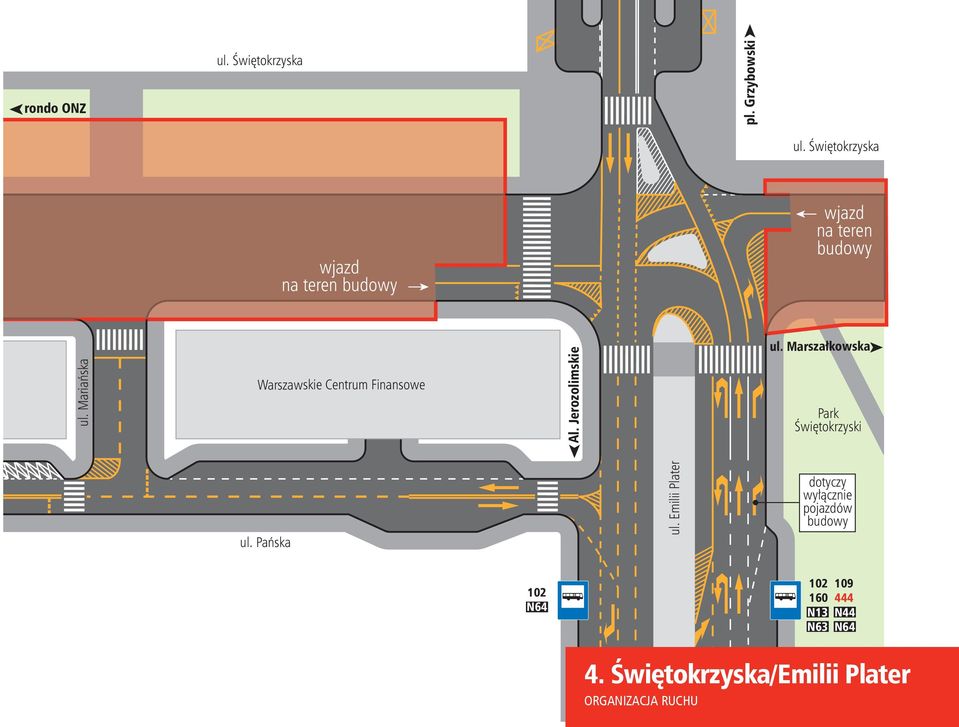Marszałkowska Park Świętokrzyski ul.