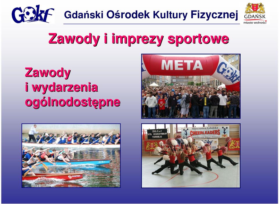 imprezy sportowe Zawody