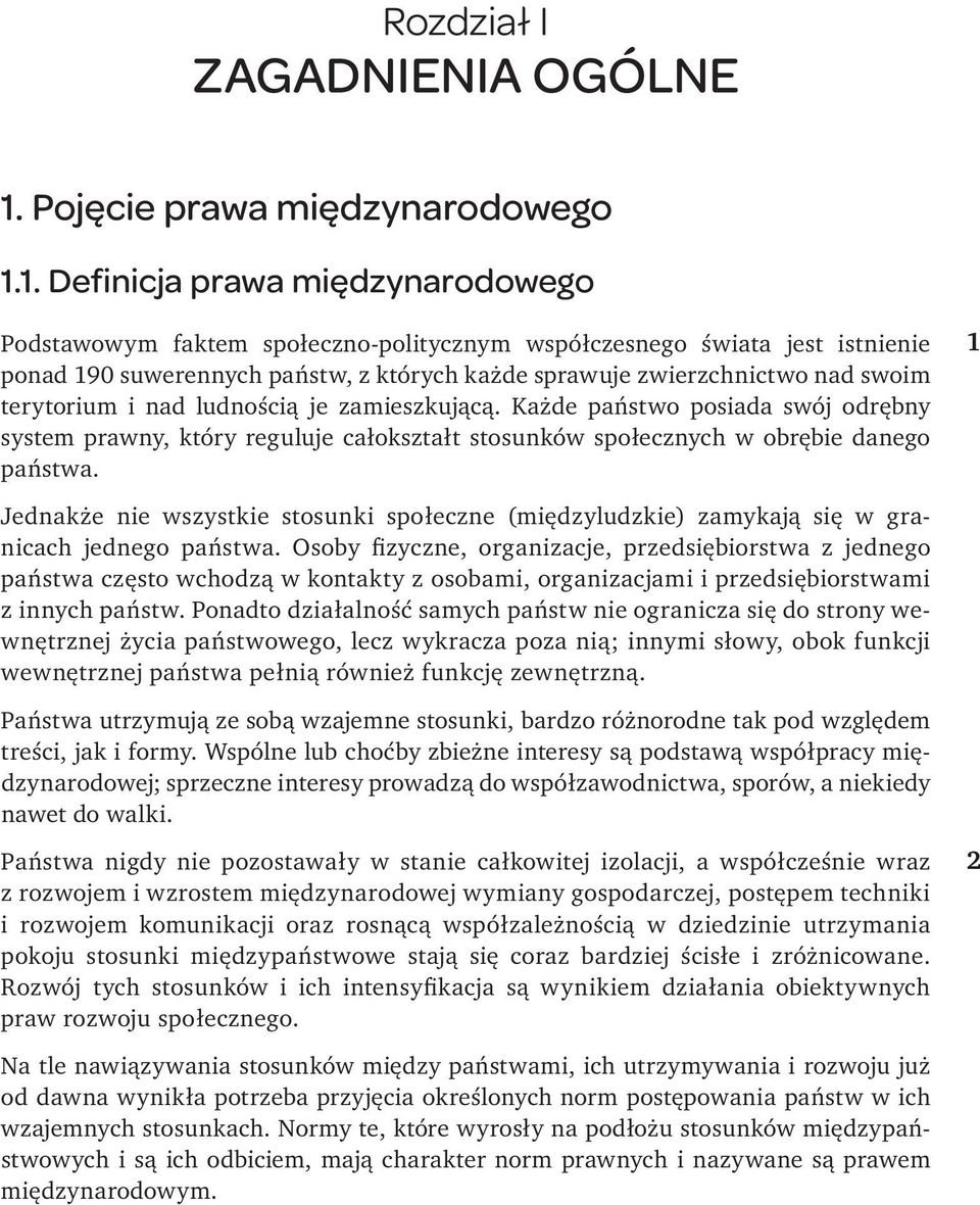 Pojęcie prawa międzynarodowego 1.