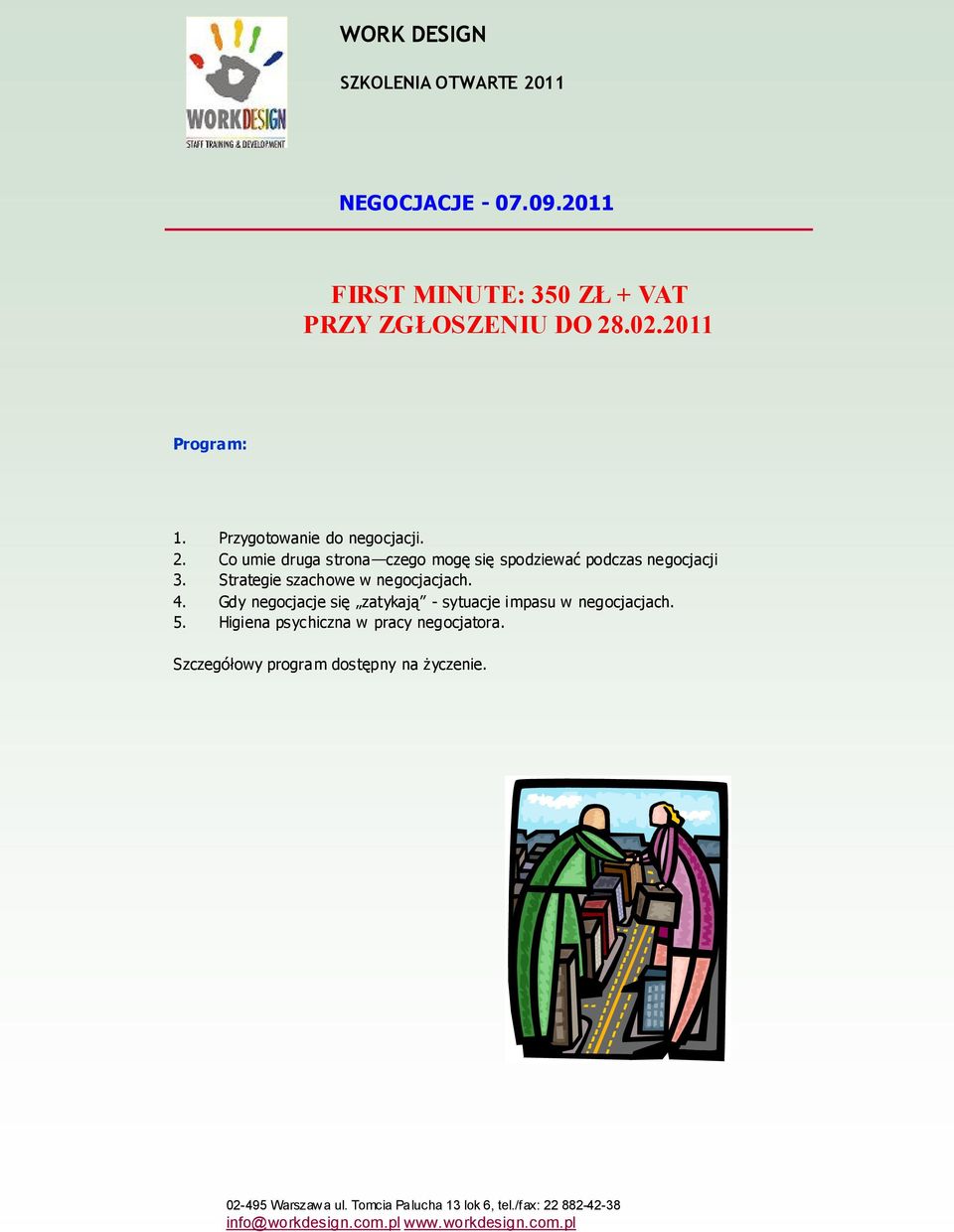 Strategie szachowe w negocjacjach. 4.