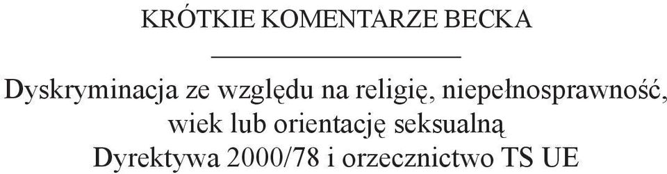 niepełnosprawność, wiek lub