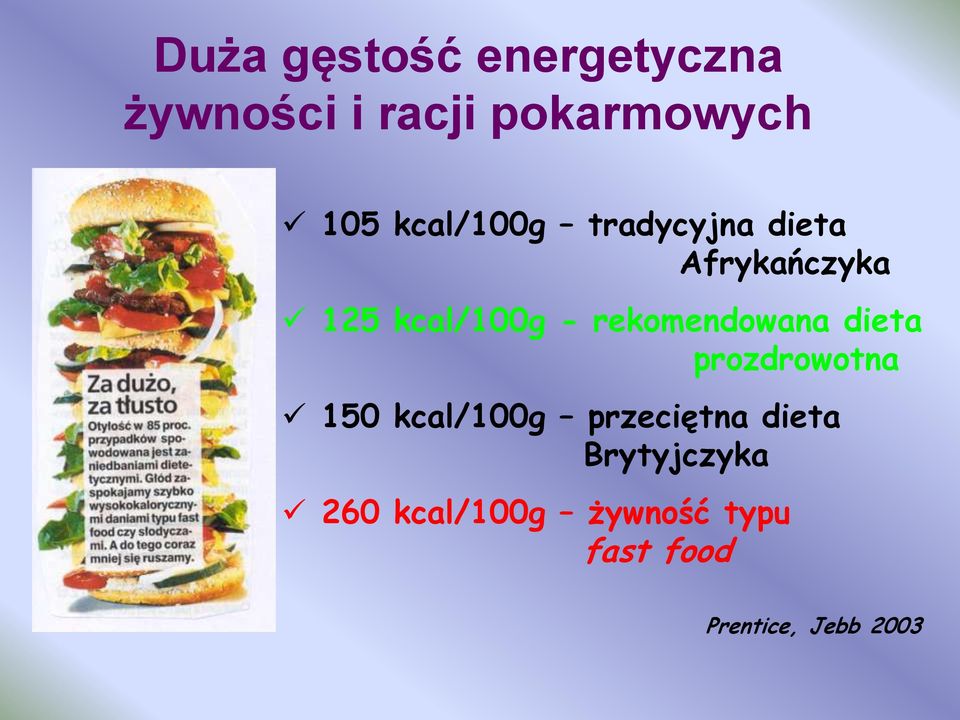 rekomendowana dieta prozdrowotna 150 kcal/100g przeciętna