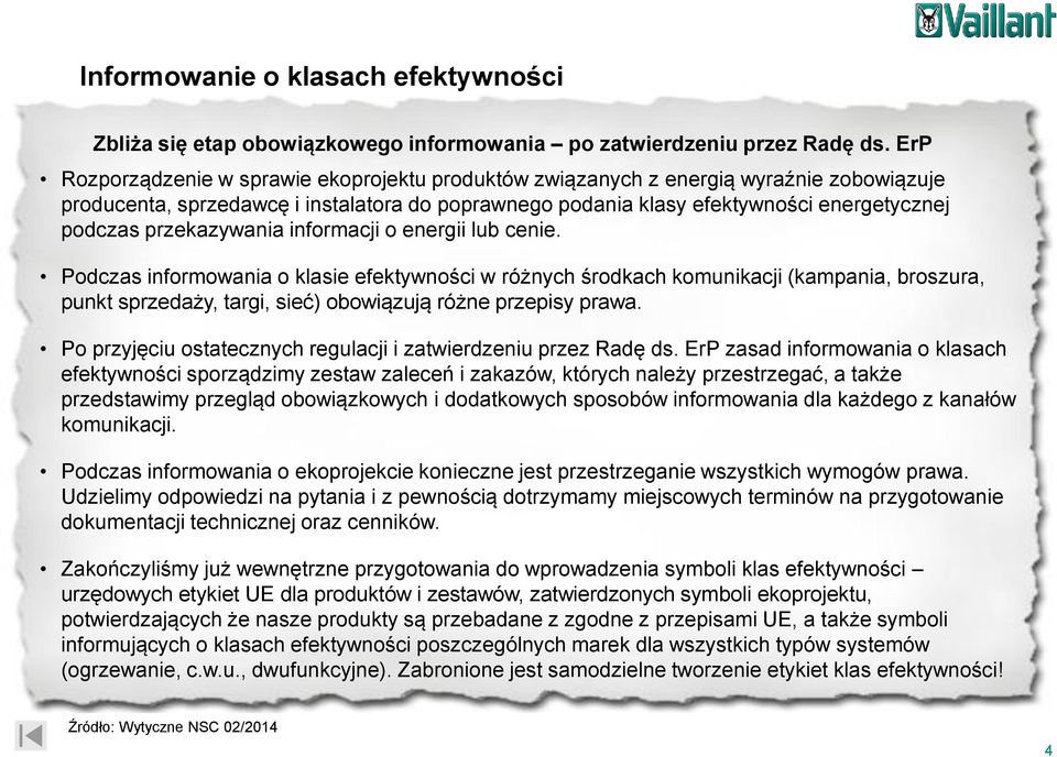 przekazywania informacji o energii lub cenie.