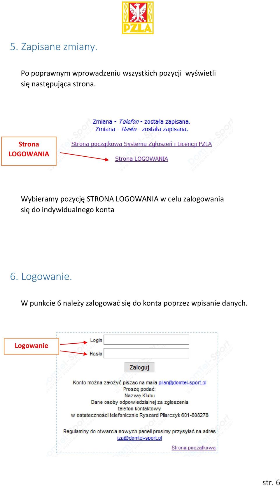 strona.