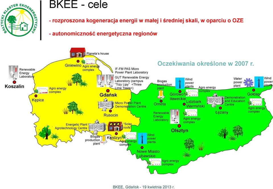 oparciu o OZE - autonomiczność