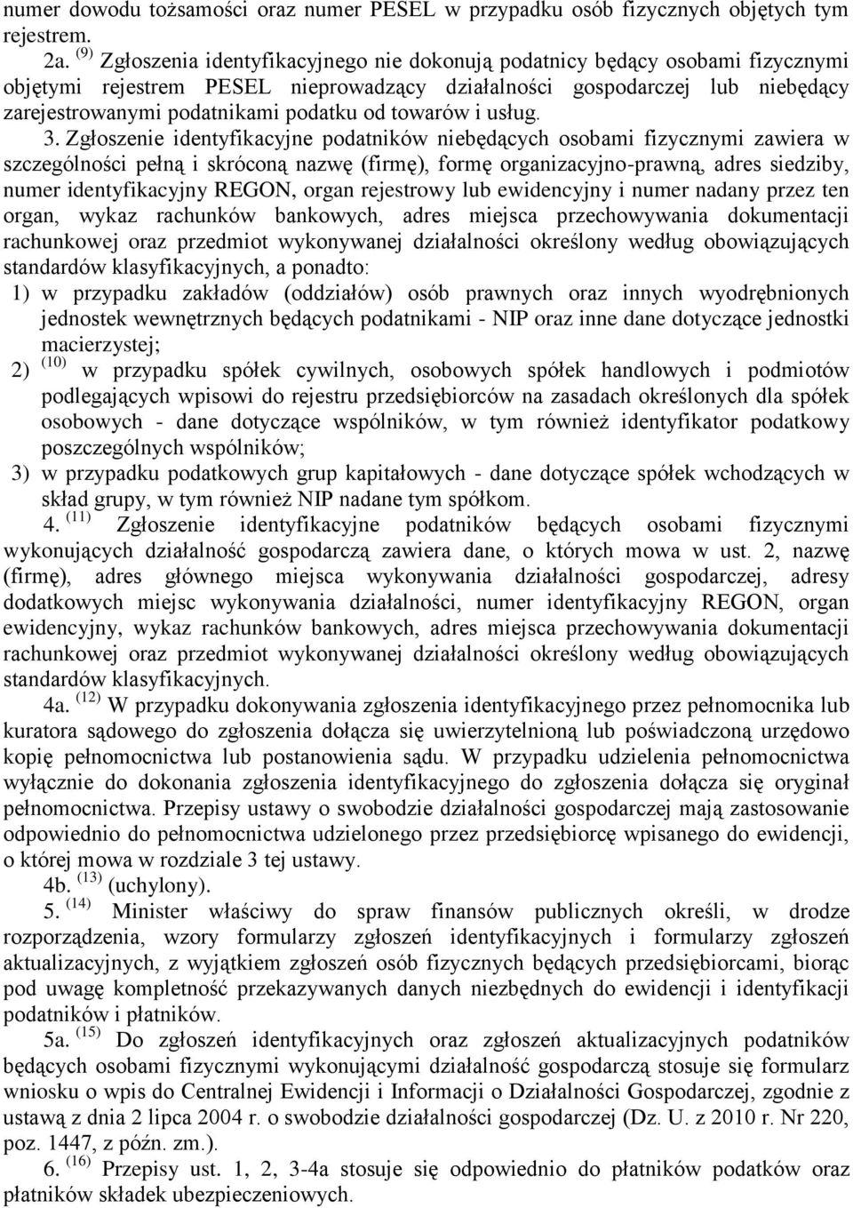 od towarów i usług. 3.