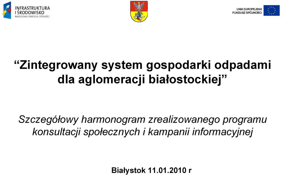 harmonogram zrealizowanego programu konsultacji