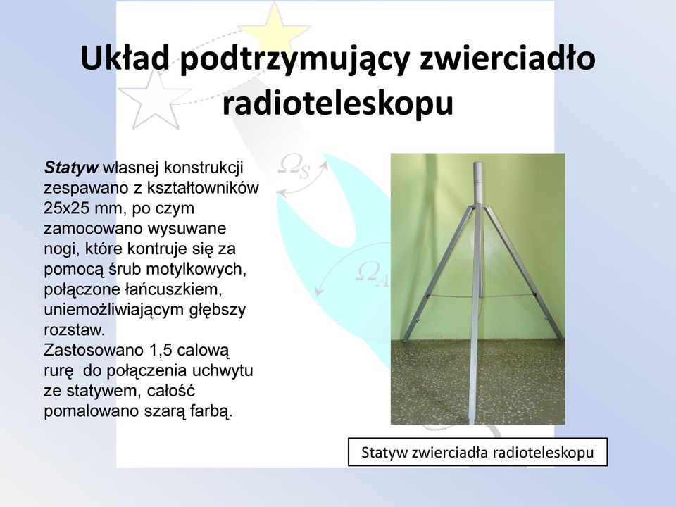 motylkowych, połączone łańcuszkiem, uniemożliwiającym głębszy rozstaw.