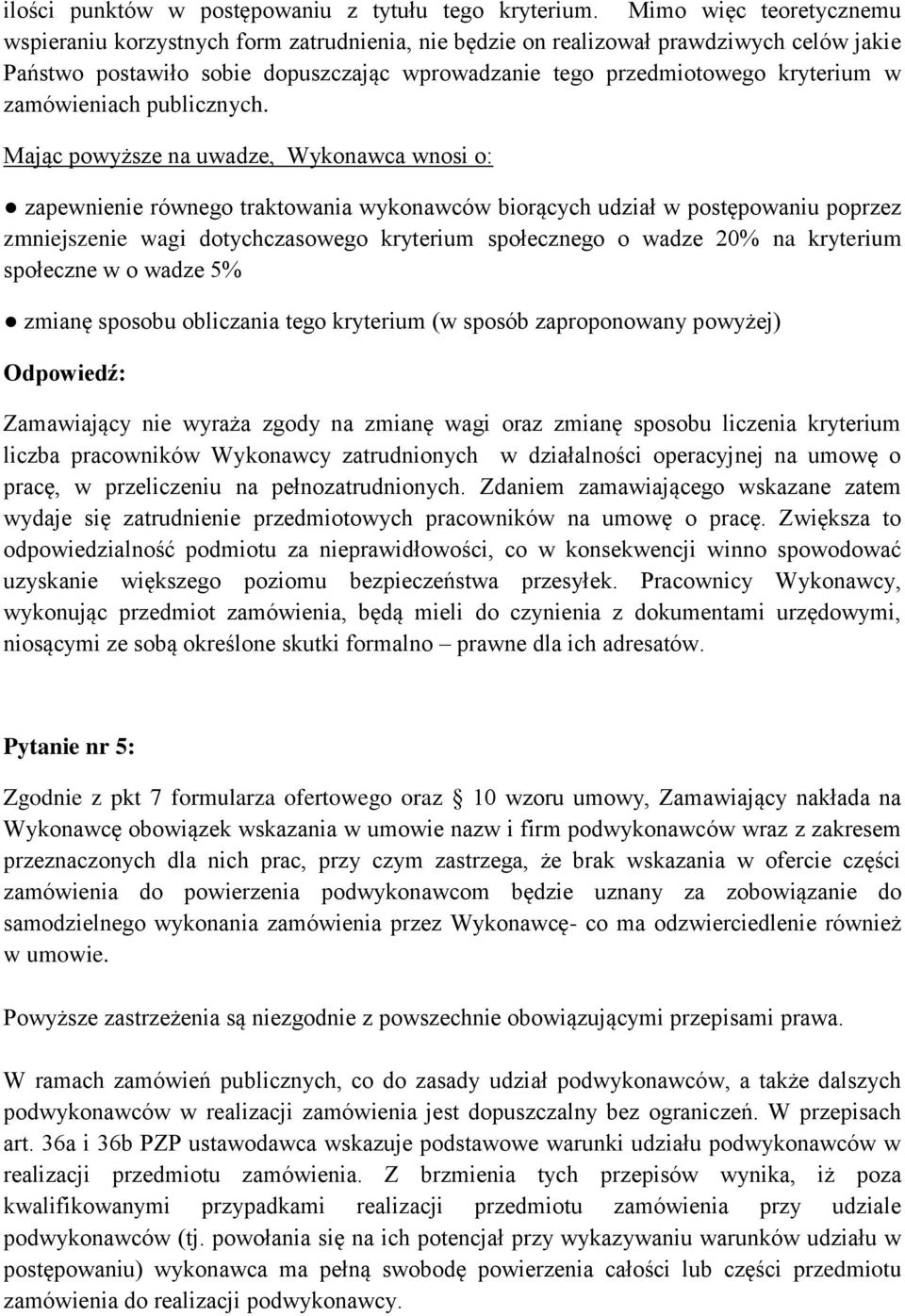 zamówieniach publicznych.