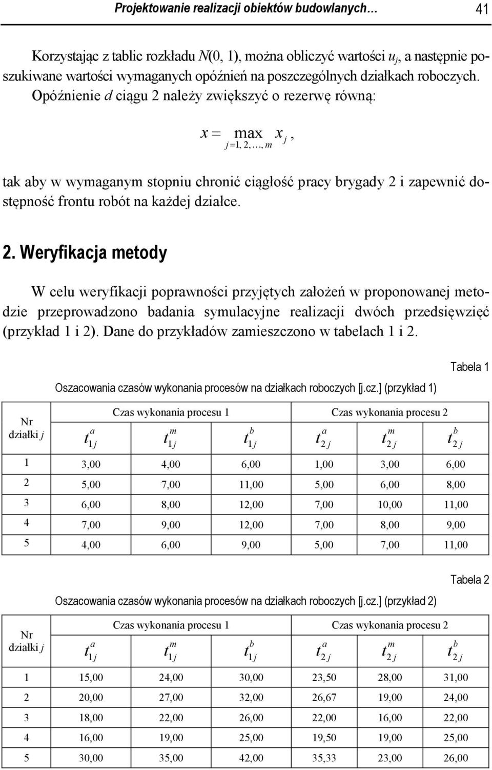 Dane do przykładów zaieszczo