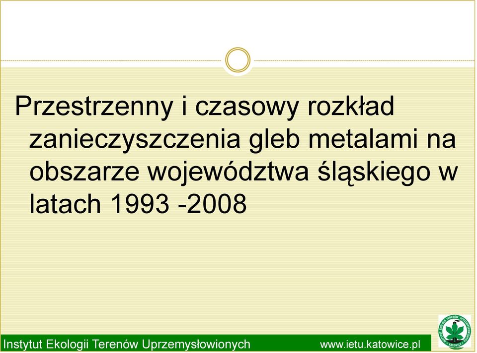 gleb metalami na obszarze