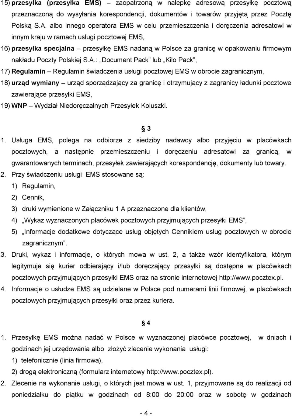 firmowym nakładu Poczty Polskiej S.A.
