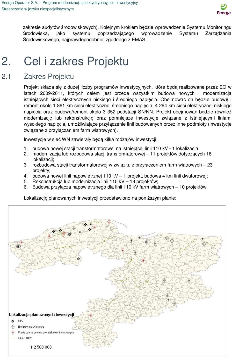 Cel i zakres Projektu 2.