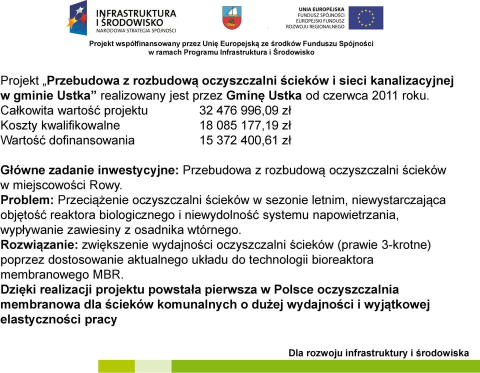 miejscowości Rowy.