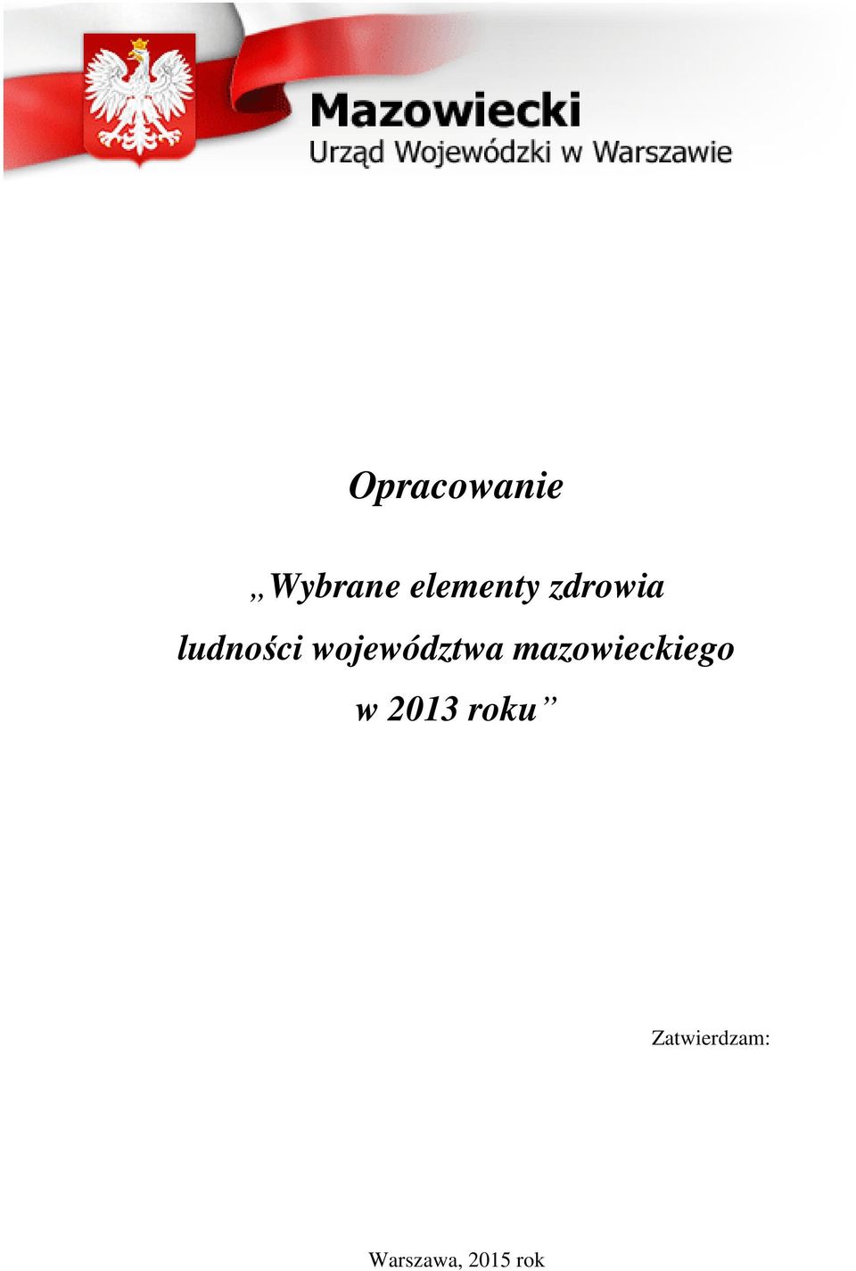 mazowieckiego w 2013 roku