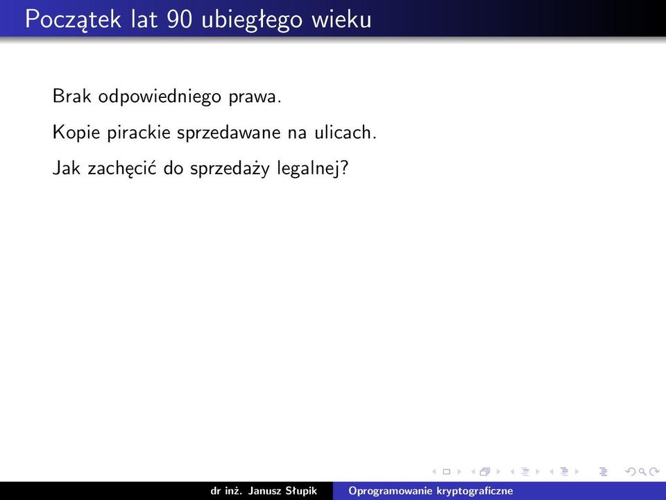 Kopie pirackie sprzedawane na