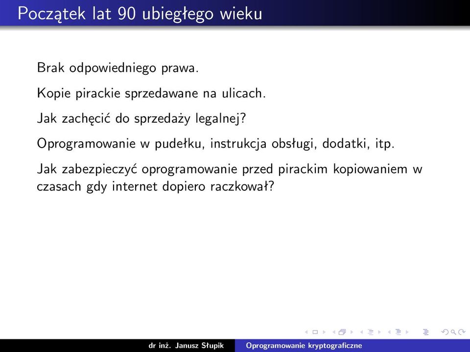 Oprogramowanie w pudełku, instrukcja obsługi, dodatki, itp.