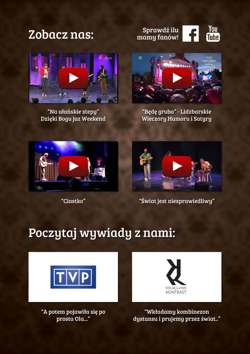 Wieczory Humoru i Satyry Ciastko Świat jest niesprawiedliwy Poczytaj