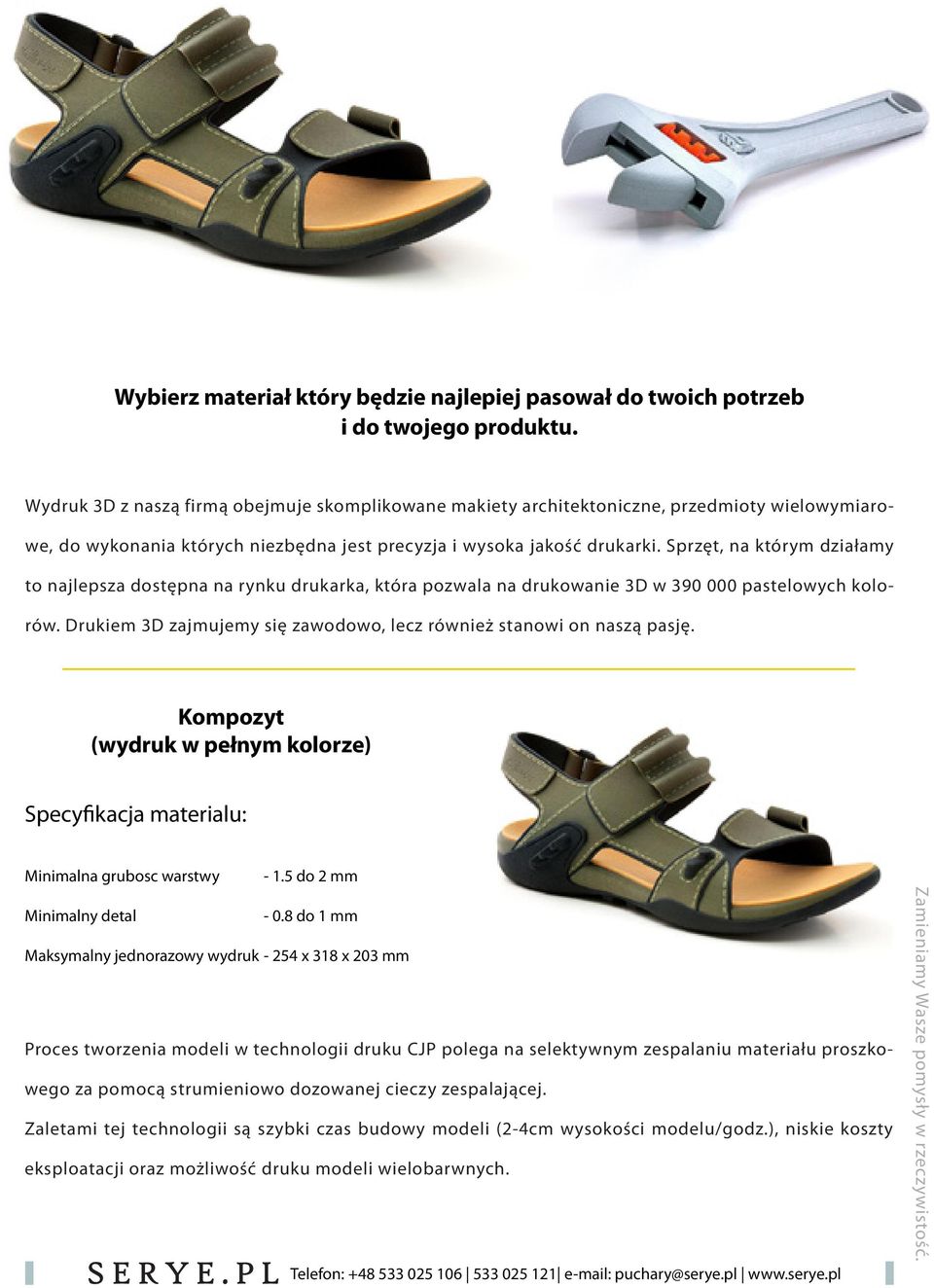 selektywnym zespalaniu materiału proszkowego za pomocą strumieniowo dozowanej cieczy zespalającej.