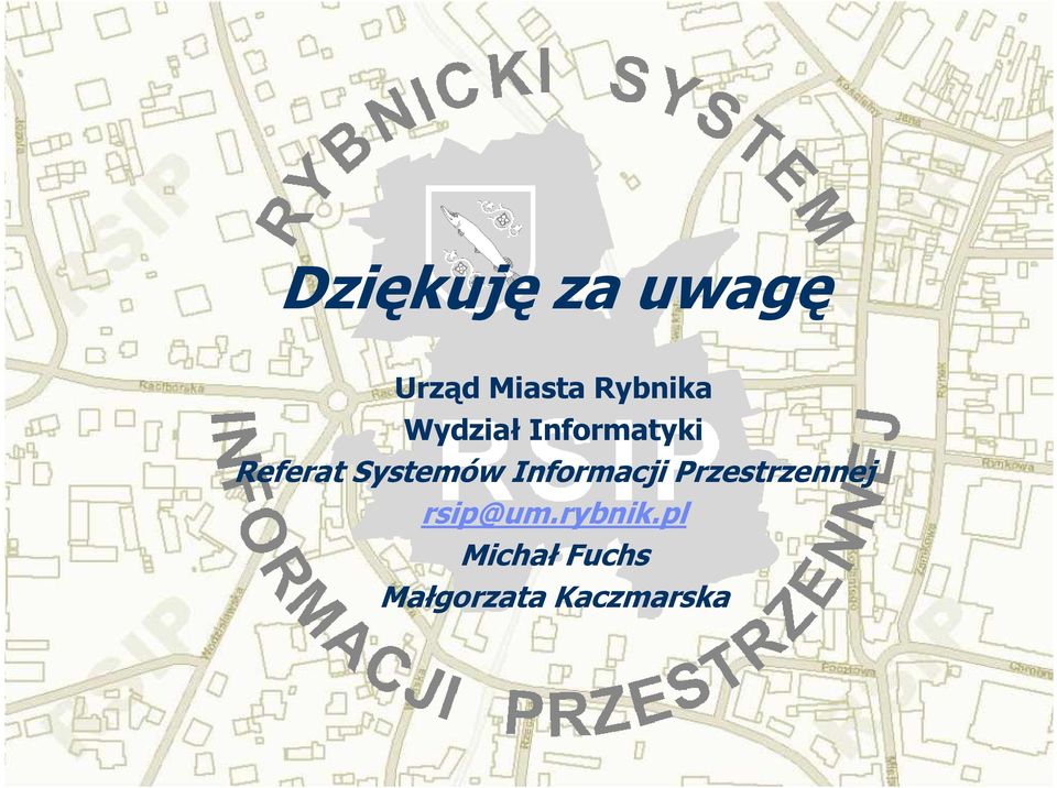 Informacji Przestrzennej rsip@um.