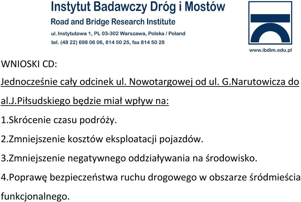Zmniejszenie kosztów eksploatacji pojazdów. 3.