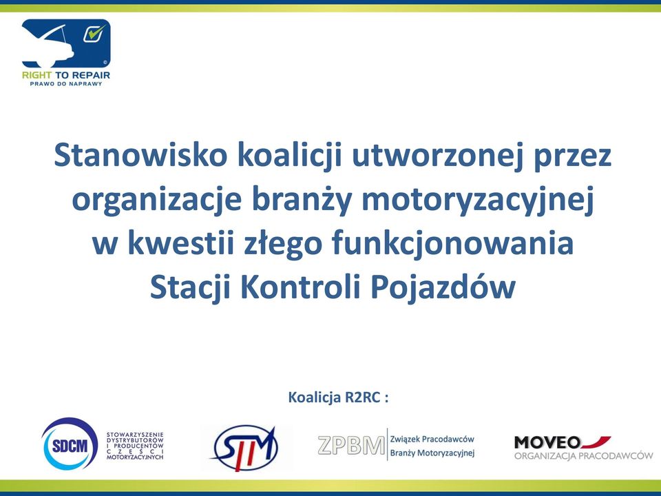 motoryzacyjnej w kwestii złego