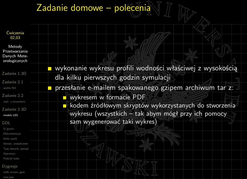 archiwum tar z: wykresem w formacie PDF kodem źródłowym skryptów wykorzystanych do